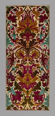 Panel, Lyon, 1860/80. Creator: Mathevon et Bouvard