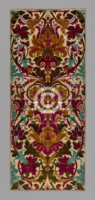 Panel, Lyon, 1860/80. Creator: Mathevon et Bouvard.