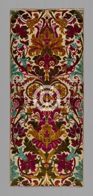 Panel, Lyon, 1860/80. Creator: Mathevon et Bouvard.