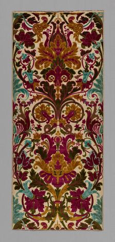 Panel, Lyon, 1860/80. Creator: Mathevon et Bouvard