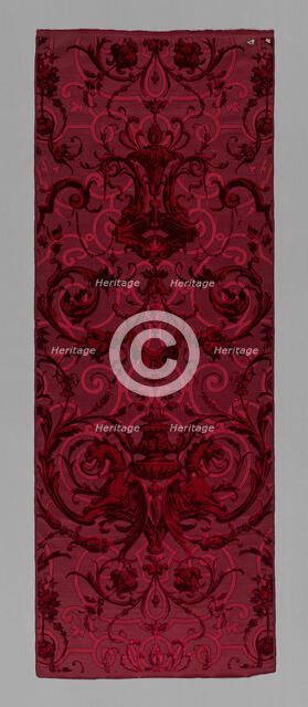 Panel, Lyon, 1860/80. Creator: Mathevon et Bouvard.