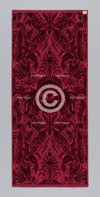 Panel, Lyon, 1860/80. Creator: Mathevon et Bouvard.