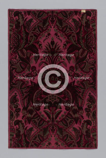 Panel, Lyon, 1860/80. Creator: Mathevon et Bouvard.