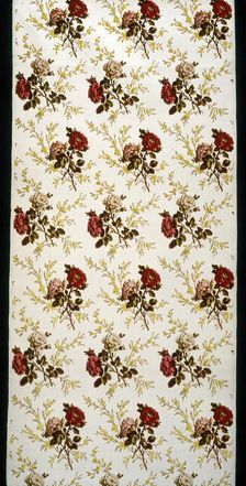 Panel, Lyon, 1860/80. Creator: Mathevon et Bouvard