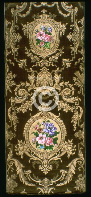 Panel, Lyon, 1860/80. Creator: Mathevon et Bouvard.