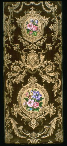 Panel, Lyon, 1860/80. Creator: Mathevon et Bouvard