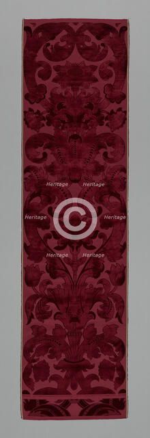 Panel, Lyon, 1860/80. Creator: Mathevon et Bouvard.