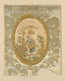 Panel, Lyon, Louis XVI period, 1750/75. Creator: Philippe de Lasalle