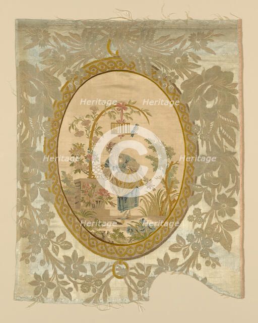 Panel, Lyon, Louis XVI period, 1750/75. Creator: Philippe de Lasalle.