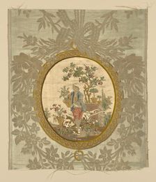 Panel, Lyon, Louis XVI period, 1750/75. Creator: Philippe de Lasalle