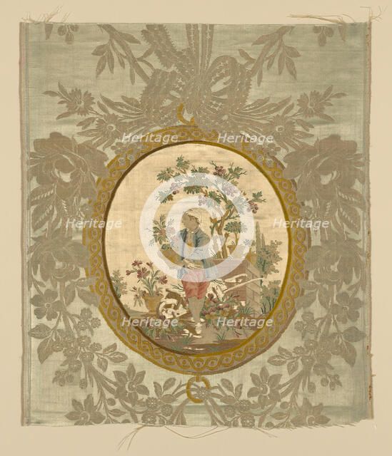 Panel, Lyon, Louis XVI period, 1750/75. Creator: Philippe de Lasalle.