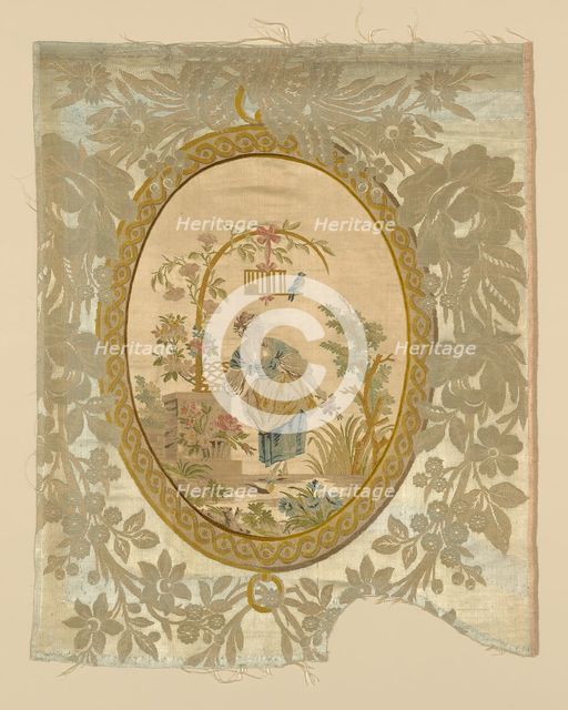 Panel, Lyon, Louis XVI period, 1750/75. Creator: Philippe de Lasalle.