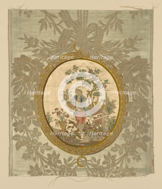 Panel, Lyon, Louis XVI period, 1750/75. Creator: Philippe de Lasalle.