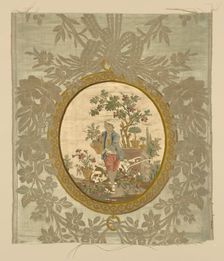 Panel, Lyon, Louis XVI period, 1750/75. Creator: Philippe de Lasalle