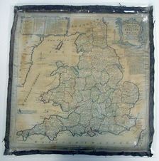 Panel (Map), England, 1784. Creator: Unknown
