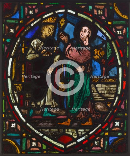 Panel, mid 1200s. Creator: Unknown.