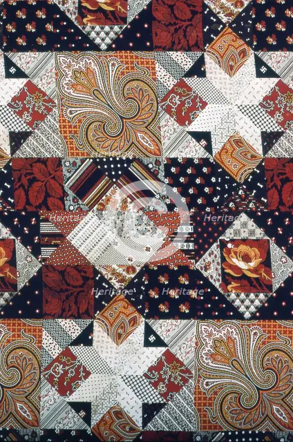 Panel, New Hampshire, 1825/75. Creator: Cocheco Cotton Manufacturing Company.
