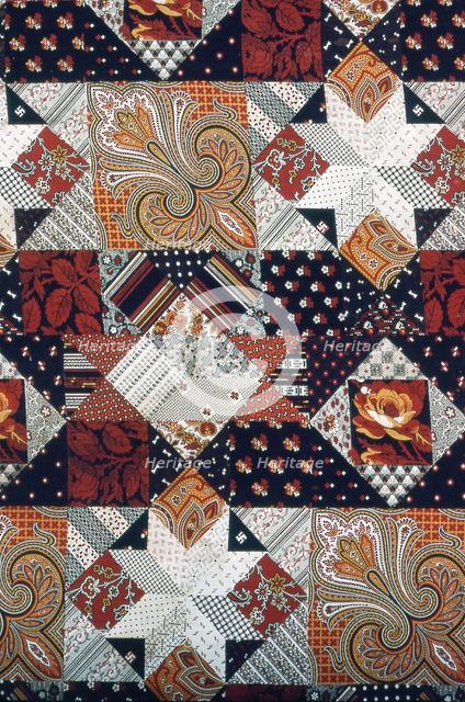 Panel, New Hampshire, 1825/75. Creator: Cocheco Cotton Manufacturing Company.