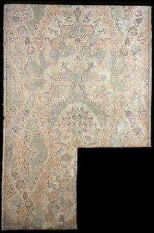 Panel (Showing Lace Design), France, 1724/26. Creator: Unknown