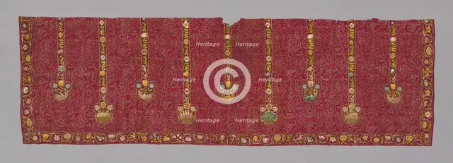 Panel (Showing Symbols of the Four Seasons), France, 17th century. Creator: Unknown.