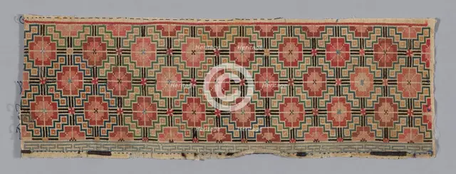 Panel (sleeveband), China, Qing dynasty (1644-1911), 1875/1900. Creator: Unknown.