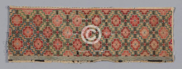 Panel (sleeveband), China, Qing dynasty (1644-1911), 1875/1900. Creator: Unknown.