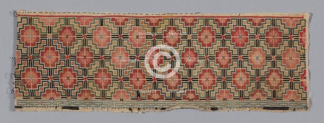 Panel (sleeveband), China, Qing dynasty (1644-1911), 1875/1900. Creator: Unknown.