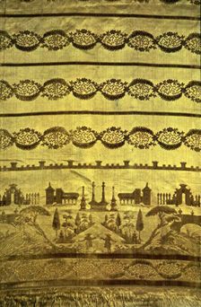 Panel, Spain, 1775/1800. Creator: Unknown