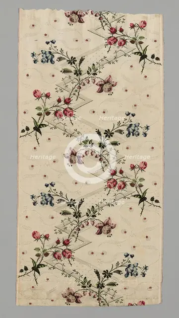 Panel, Spitalfields, 1750s. Creator: Unknown.