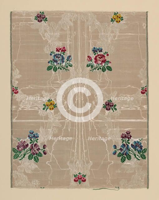 Panel, Spitalfields, 1752/55. Creator: Unknown.