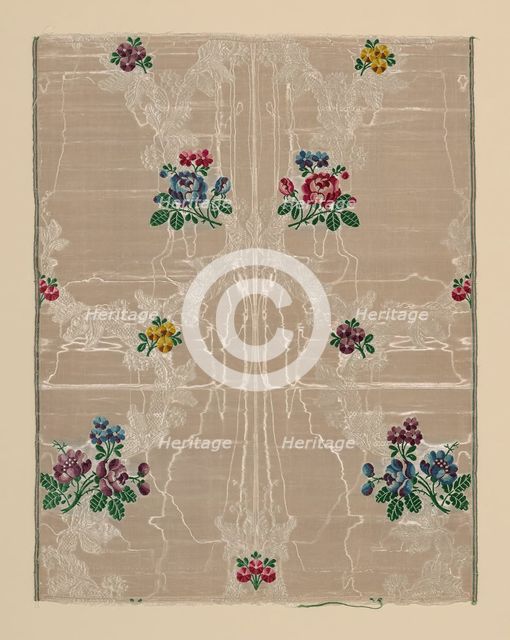 Panel, Spitalfields, 1752/55. Creator: Unknown.