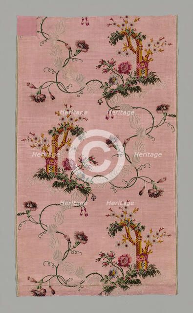 Panel, Spitalfields, Mid-1740s. Creator: Unknown.