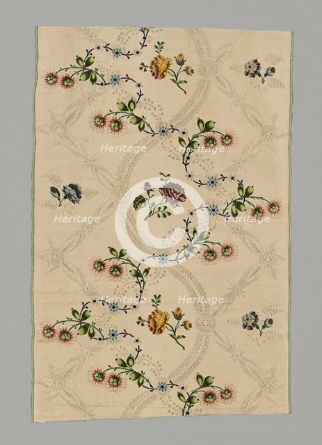 Panel, Spitalfields, c. 1745. Creator: Unknown.
