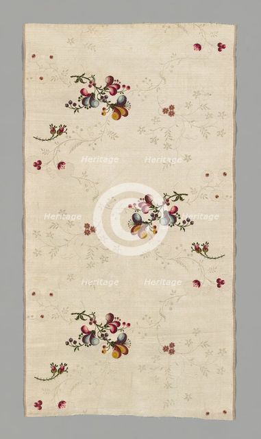 Panel, Spitalfields, c. 1752/55. Creator: Unknown.