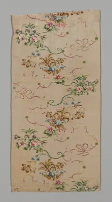 Panel, Spitalfields, c. 1738. Creator: Unknown