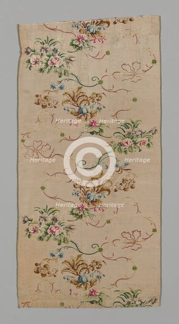 Panel, Spitalfields, c. 1738. Creator: Unknown.
