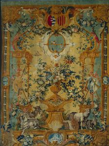 Panel: Spring, c. 1715. Creator: Royal Savonnerie Manufactory, Chaillot Workshops (French, est. 1627)