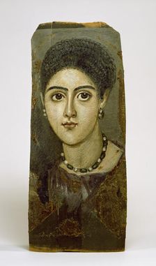 Panel Portrait of a Woman, 2nd century CE. Creator: Unknown