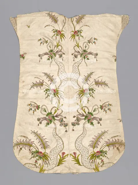 Panel (Possibly a Chasuble Back), France, 1725/75. Creator: Unknown.