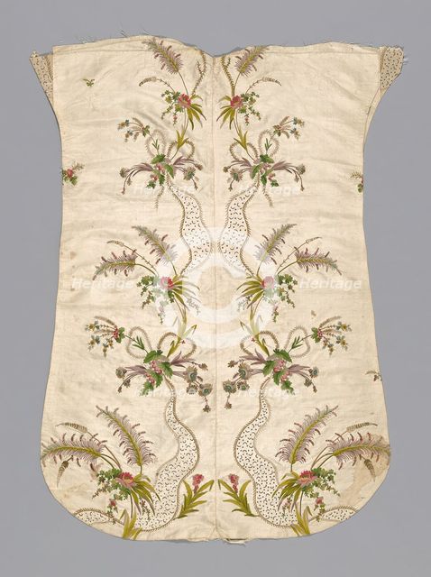 Panel (Possibly a Chasuble Back), France, 1725/75. Creator: Unknown.