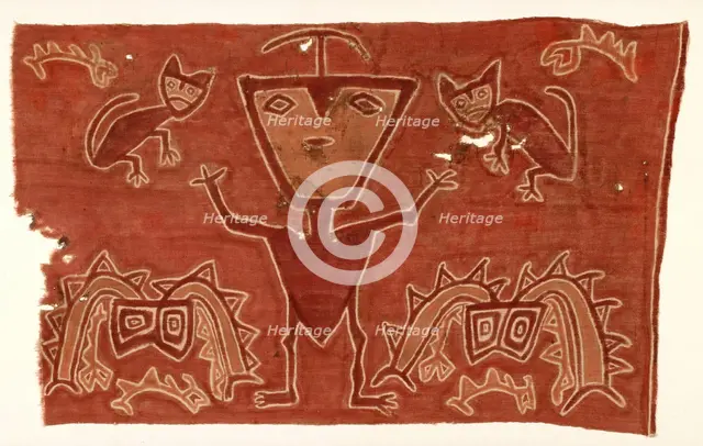 Panel, Peru, 1000/1476. Creator: Unknown.