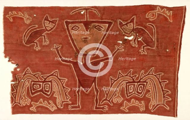Panel, Peru, 1000/1476. Creator: Unknown.
