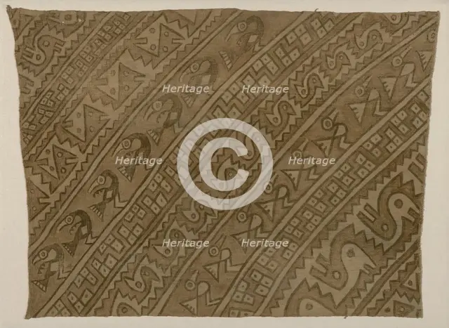 Panel, Peru, 1000/1476. Creator: Unknown.