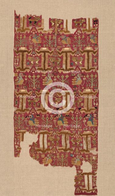 Panel, Peru, 1000/1476. Creator: Unknown.