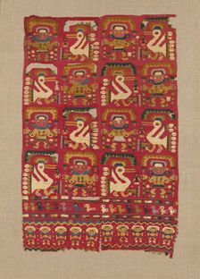 Panel, Peru, 1000/1476. Creator: Unknown