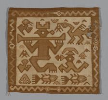 Panel, Peru, 1000/1476. Creator: Unknown