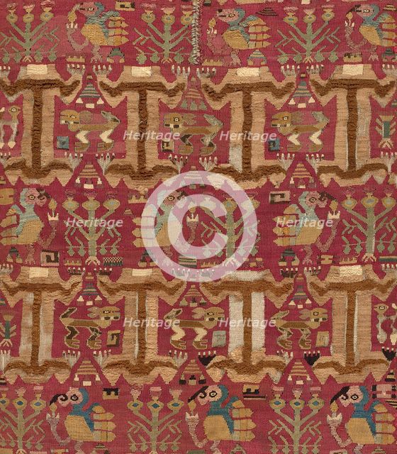 Panel, Peru, 1000/1476. Creator: Unknown.
