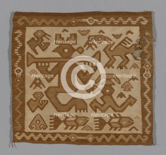 Panel, Peru, 1000/1476. Creator: Unknown.