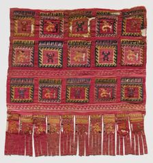 Panel, Peru, 1250/1470. Creator: Unknown