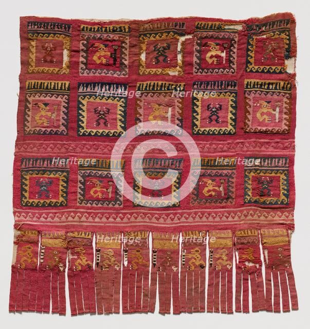 Panel, Peru, 1250/1470. Creator: Unknown.